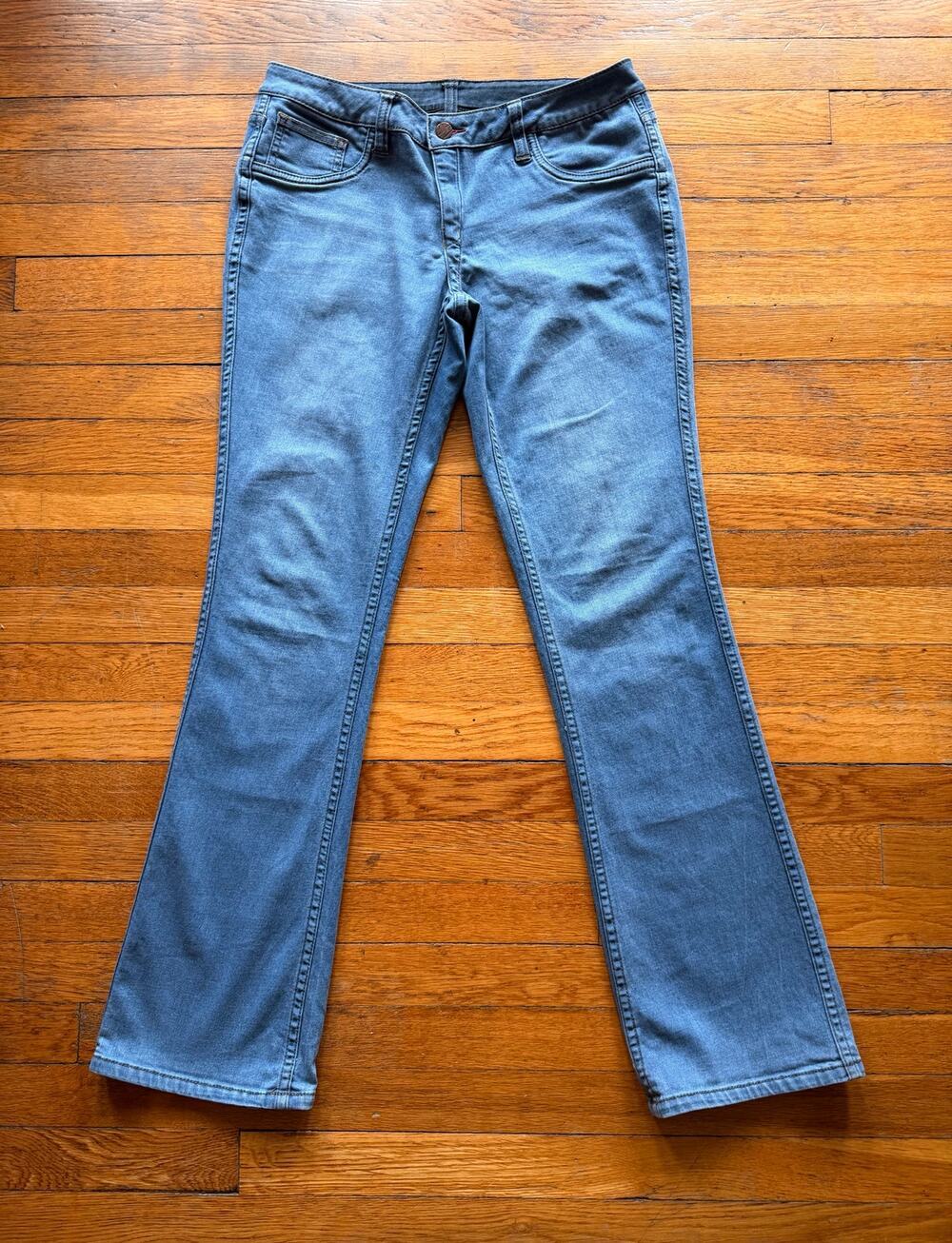 WORN JEANS Reversible Stretch Jeans Womens sz 30w